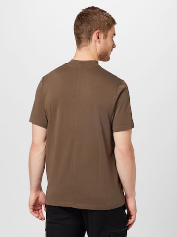 Coupe regular T-Shirt 'Norsbro' Samsøe Samsøe en marron