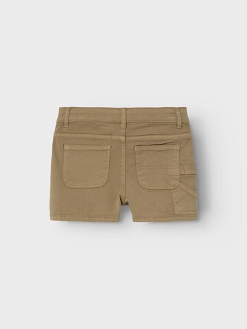 NAME IT Regular Shorts 'Rose' in Braun