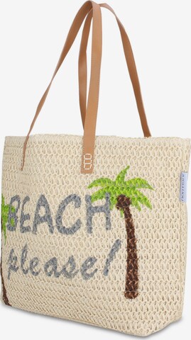 normani Beach Bag in Beige