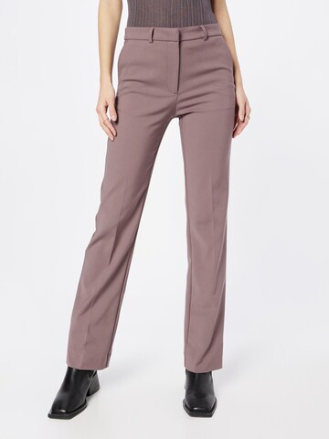 Tiger of Sweden Regular Pantalon 'NOOWA' in Lila: voorkant