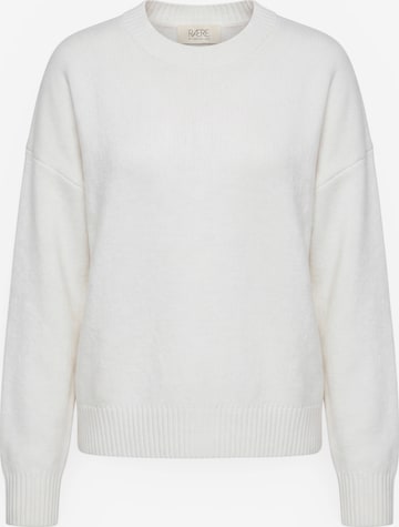 RÆRE by Lorena Rae - Pullover em branco: frente