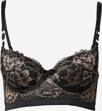 Hunkemöller Bralette Bra 'Lexi' in Black: front