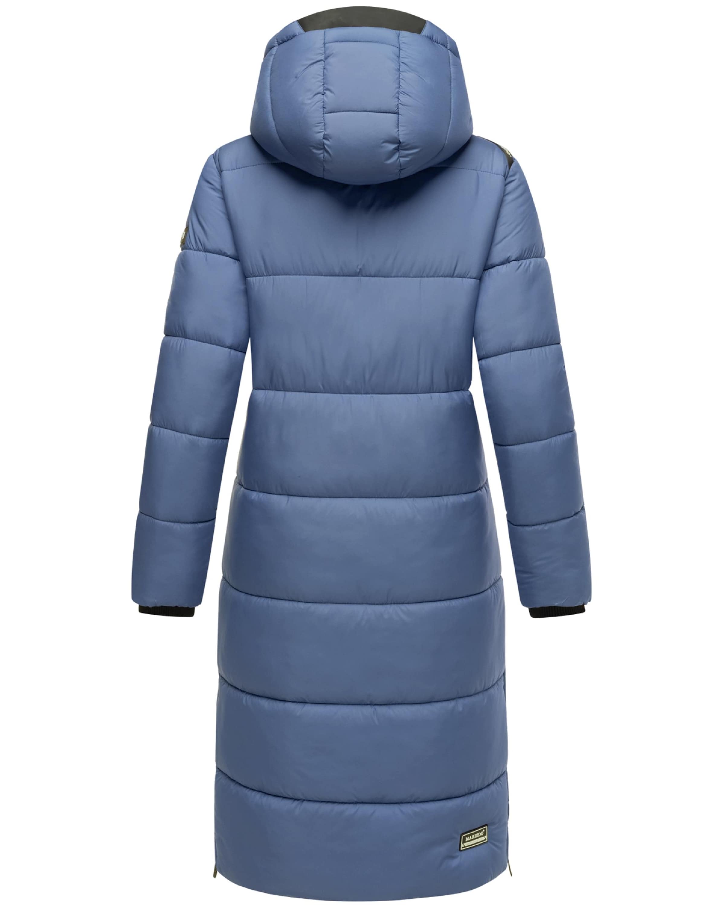 MARIKOO Χειμερινό παλτό 'Reliziaa' σε μπλε