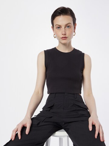 Denim Project Top 'NIKI' in Black: front