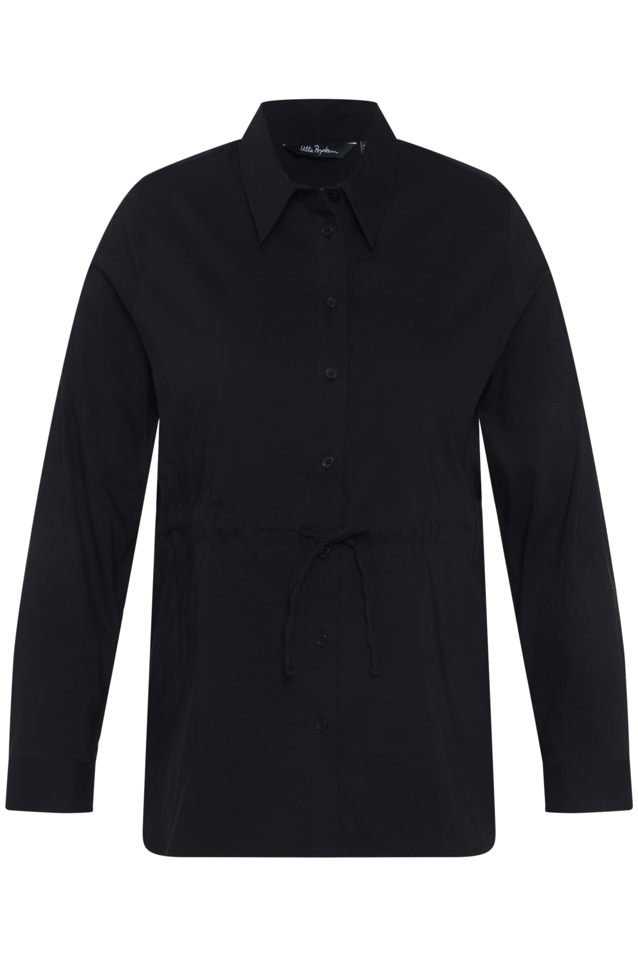 Ulla Popken Blouse in Zwart: voorkant