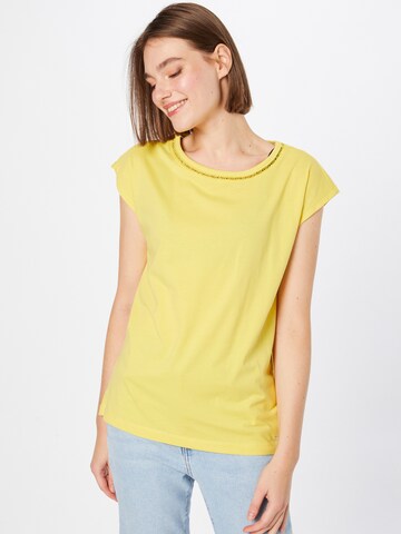 TAIFUN T-Shirt (GOTS) in Gelb: Vorderseite