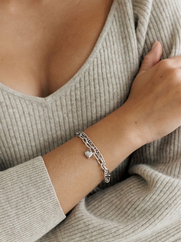 Bracelet 'Figaro' GOOD.designs en argent