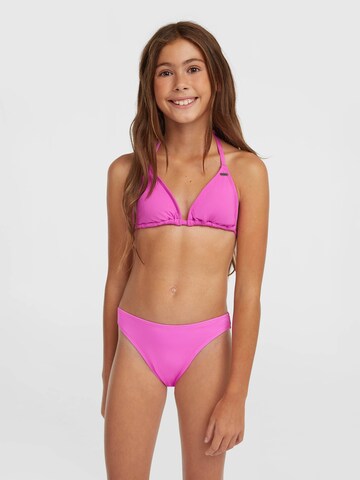 O'NEILL Triangel Bikini 'Essentials' in Roze: voorkant