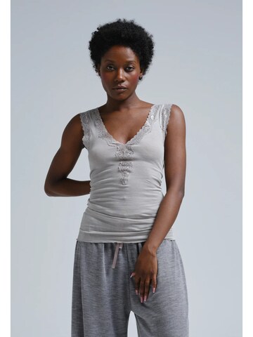 Seamless Basic Top in Grey