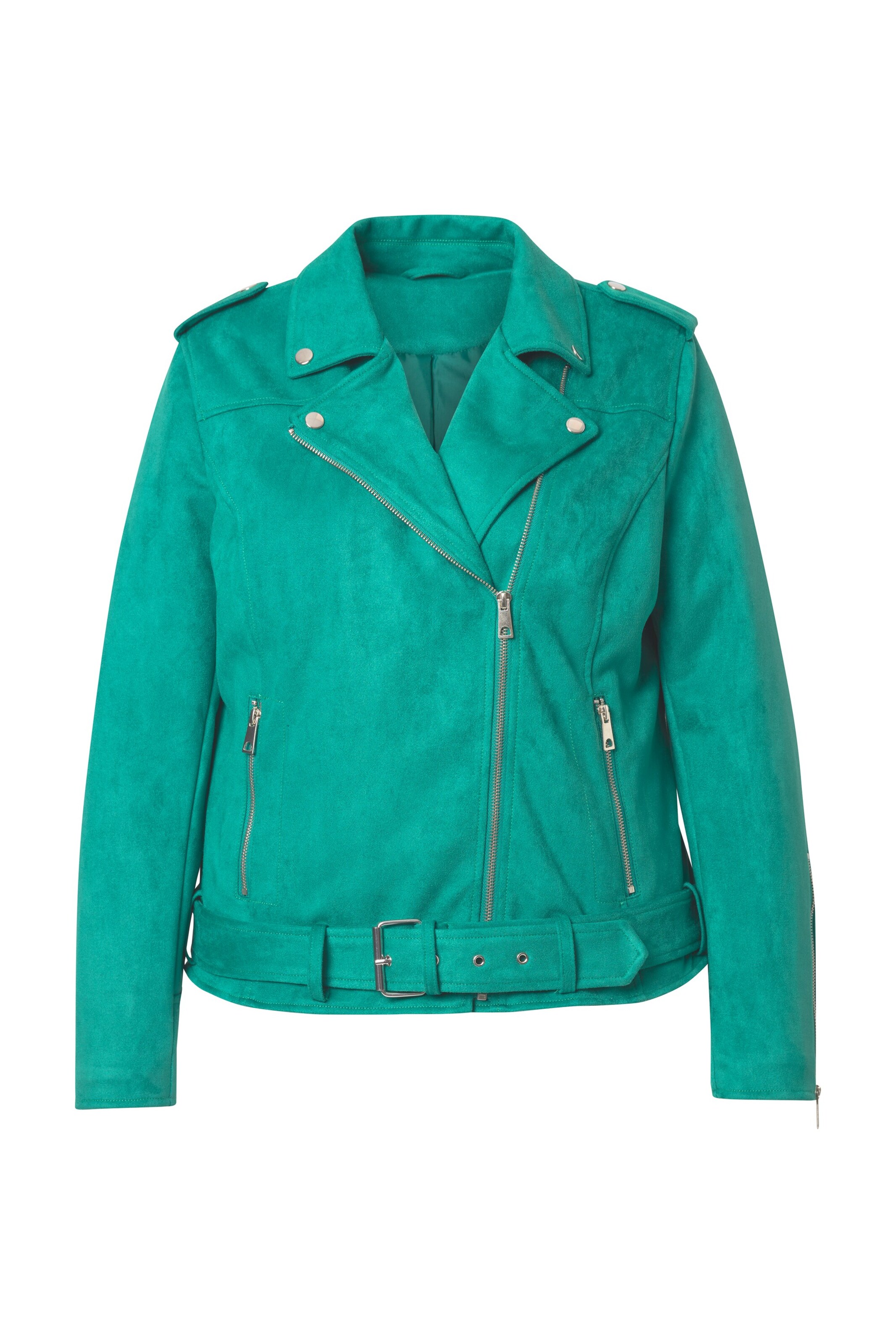 MIAMODA Tussenjas in Groen: voorkant