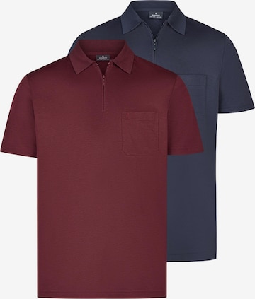 Ragman Shirt 'Basic' in Red: front