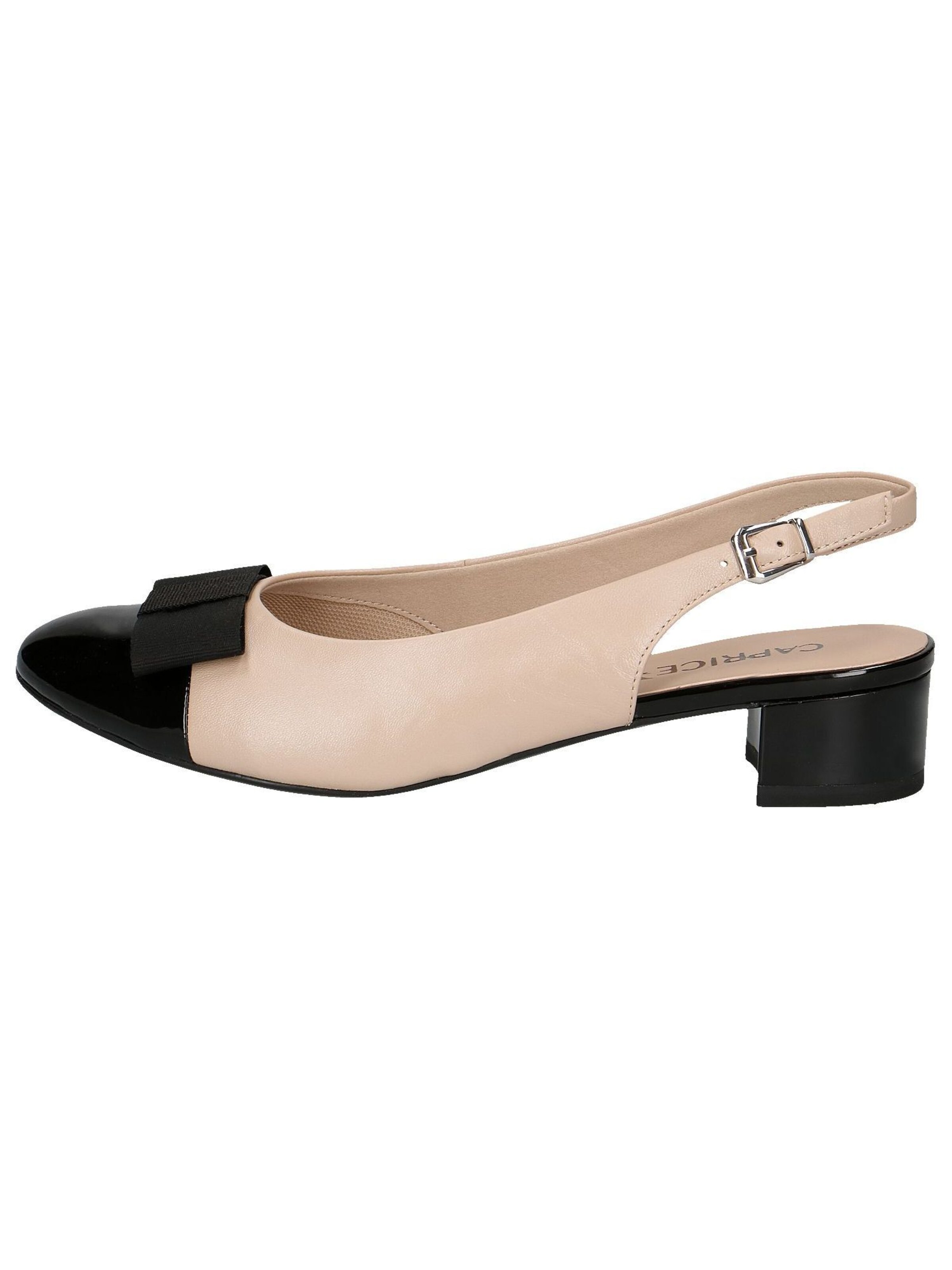 CAPRICE Slingback pumps in Beige
