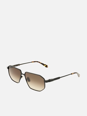 FERRAGAMO - Gafas de sol 'Ferragamo SF340S Matte gold 59/14/145 MAN Sunglasses' en negro: frente