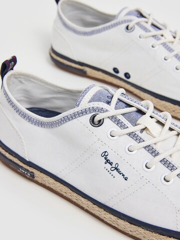 Pepe Jeans Sneakers ' SAMOA SMART ' in White