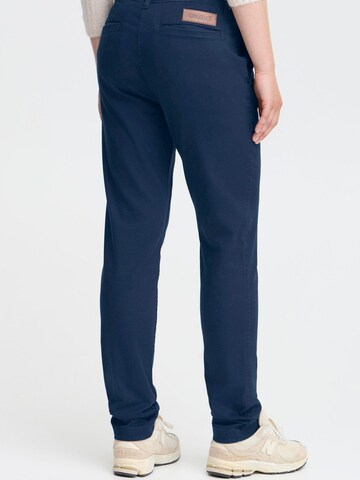 Oxmo Regular Chino 'Iben' in Blauw