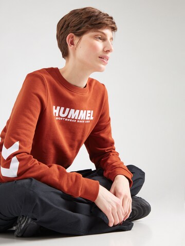 Sweat de sport 'Legacy' Hummel en marron
