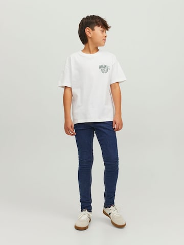 mėlyna Jack & Jones Junior Siauras Džinsai