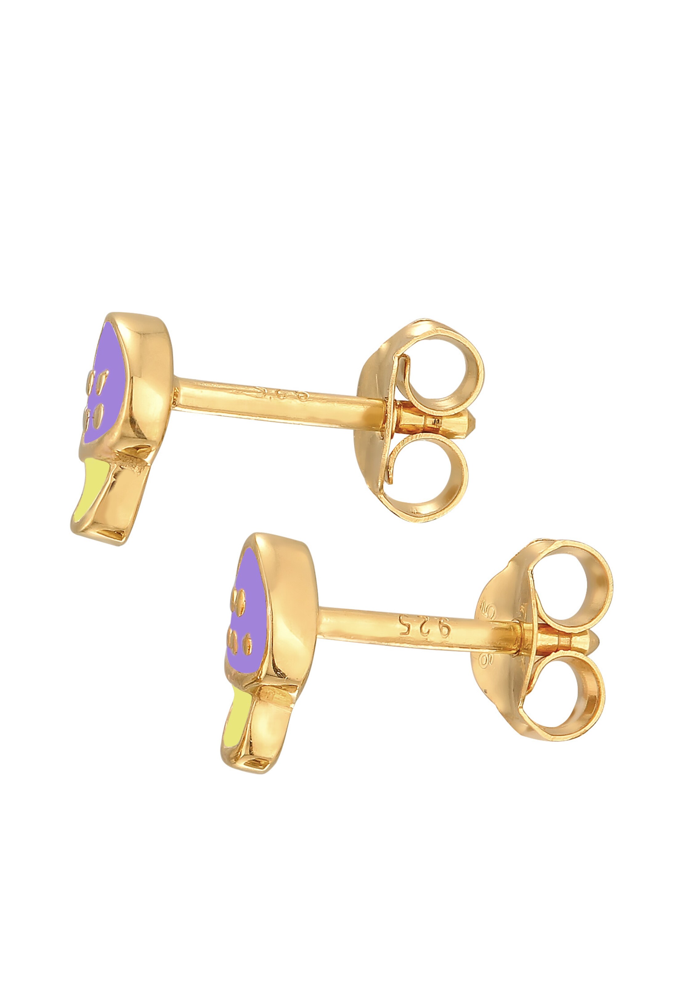 ELLI Earrings 'Fliegenpilz' in Gold