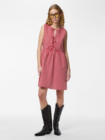 PIECES Kjole 'PCJolly' i rød: forside
