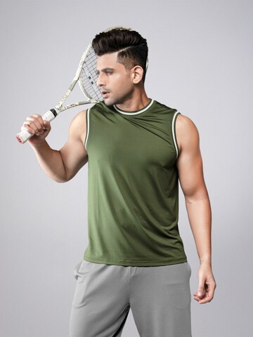 PANTONECLO Functioneel shirt 'Pantoneclo Men’s Gym Vest' in Groen