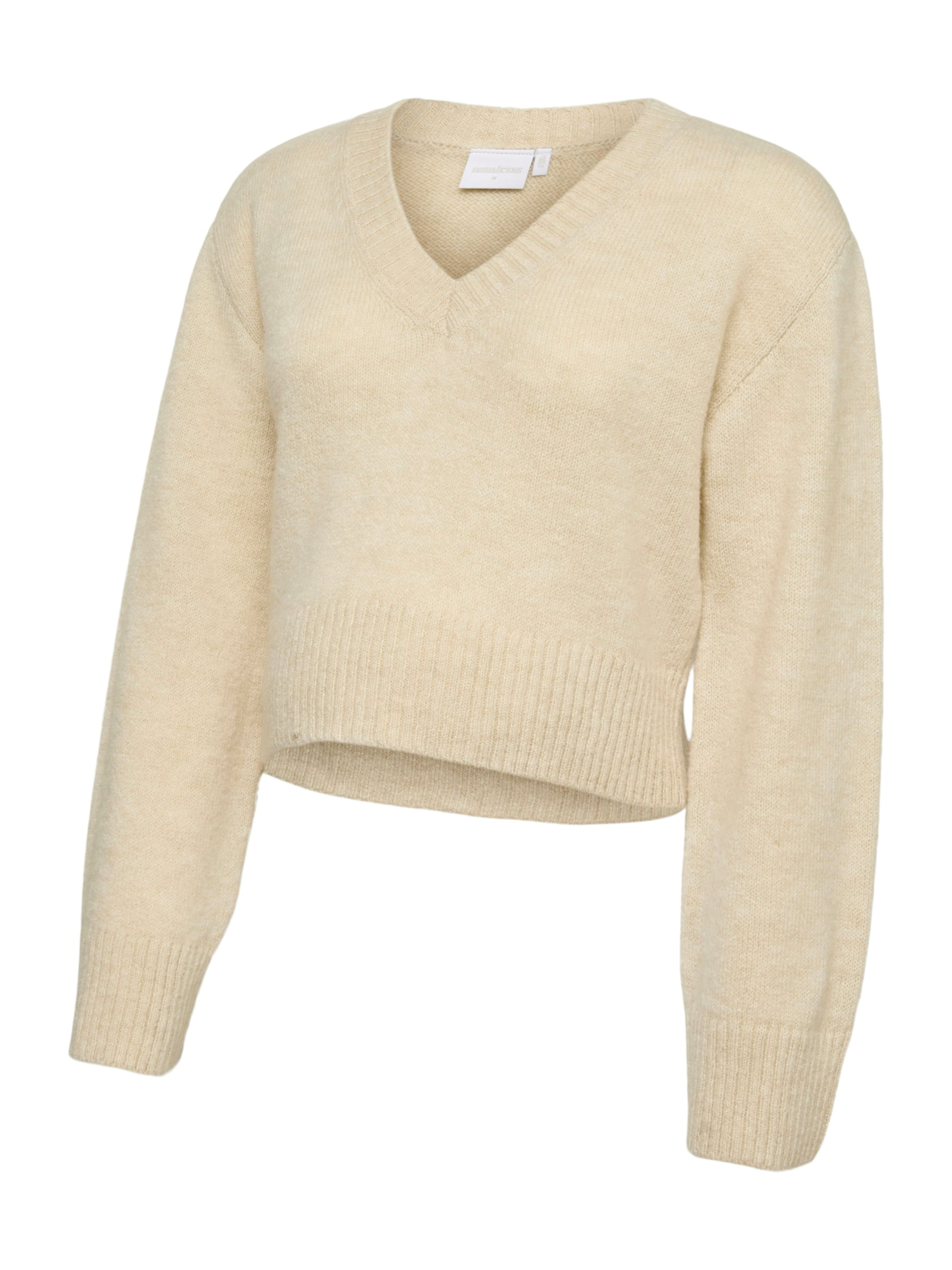 MAMALICIOUS Sweater 'MLADA' in XS in Cream, Item view