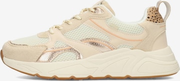 POSH by Poelman Platform trainers 'Kae' in Beige: front