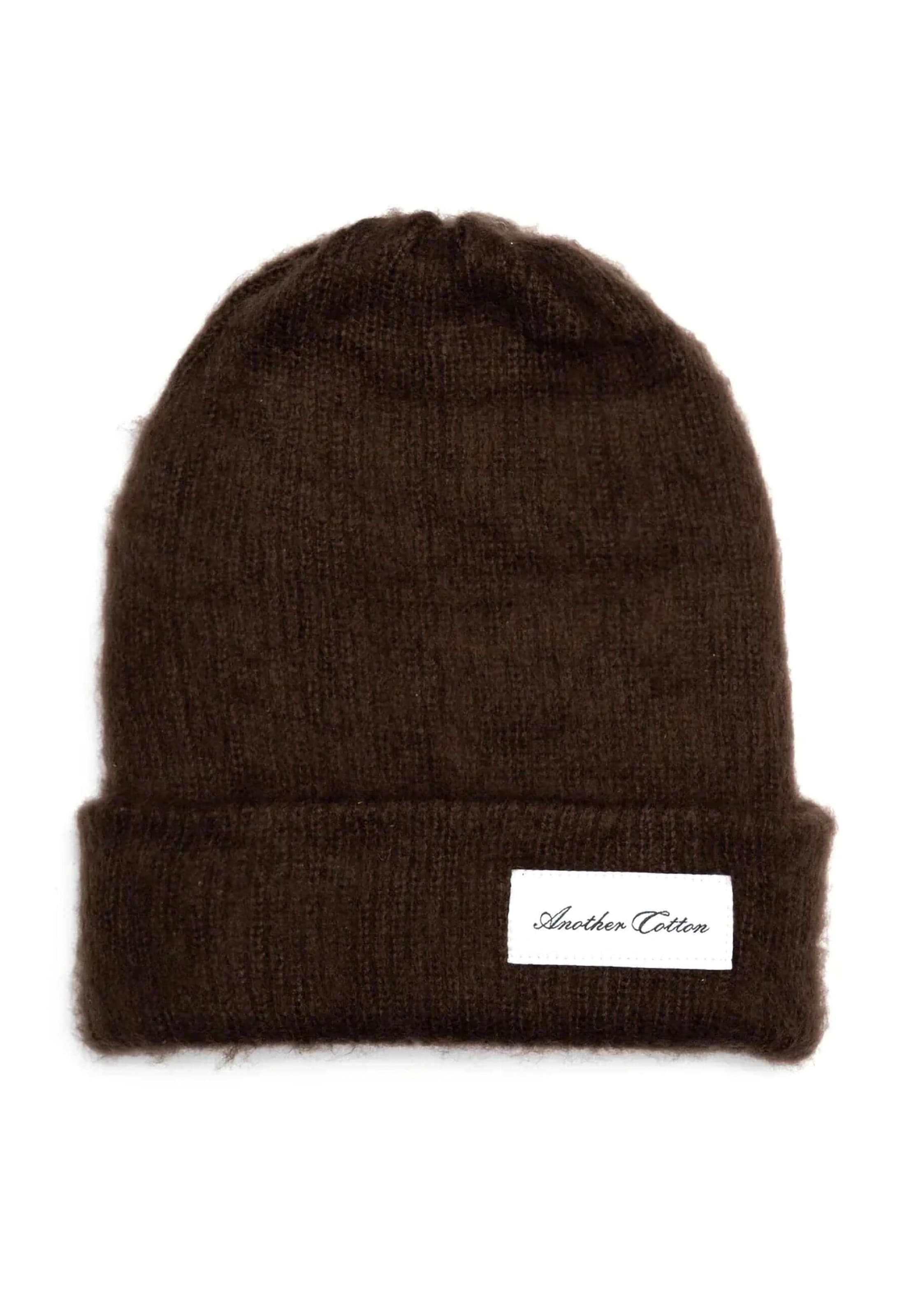 Another Cotton Lab Mütze in Braun: Vorderseite
