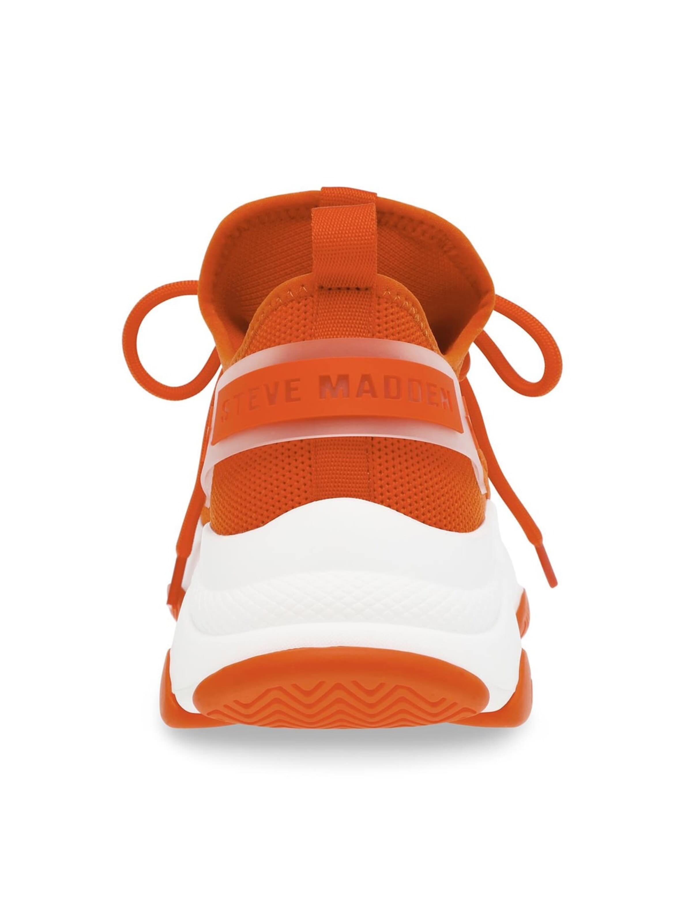 STEVE MADDEN Buty sportowe sznurowane 'W Mezure Orange Shoes' w kolorze pomarańczowy