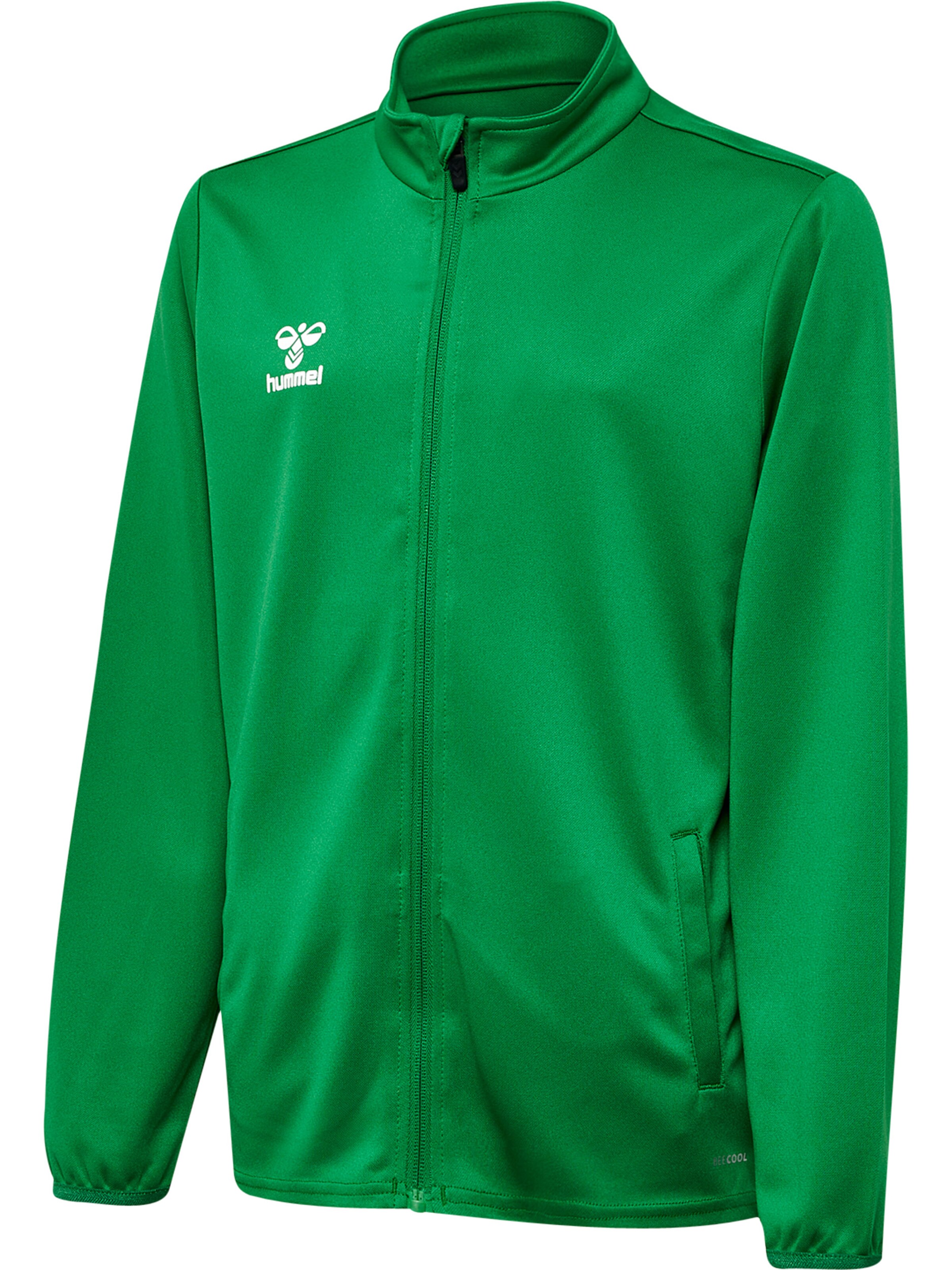 Hummel Sports sweat jacket 'ESSENTIAL TRACK' in Green