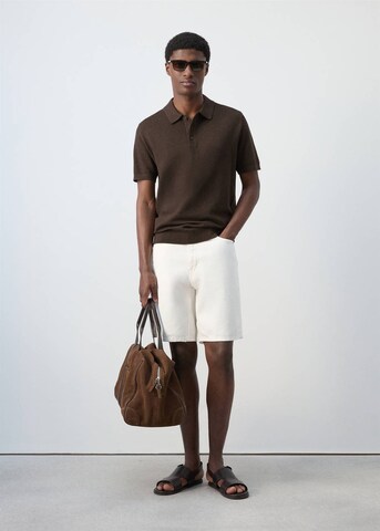 MANGO MAN Sweater 'Andrew' in Brown