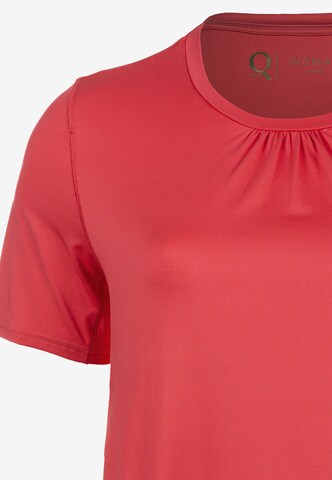 Q by Endurance Shirt 'NELLA' in Red