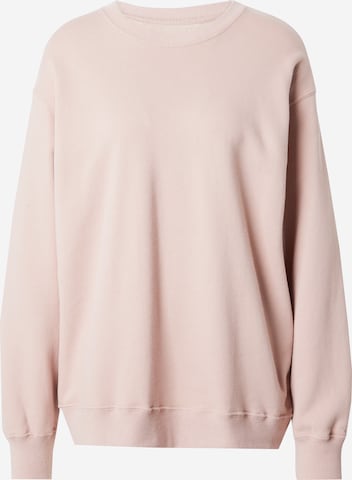 HOLLISTERSweater majica - roza boja: prednji dio