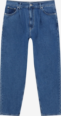 Pull&Bear Loose fit Jeans in Blue: front