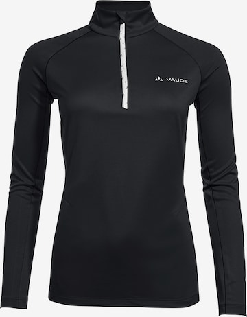 VAUDE Sportpullover 'Larice II' in Schwarz: predná strana