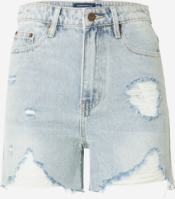 AÉROPOSTALEregular Traperice - plava boja: prednji dio