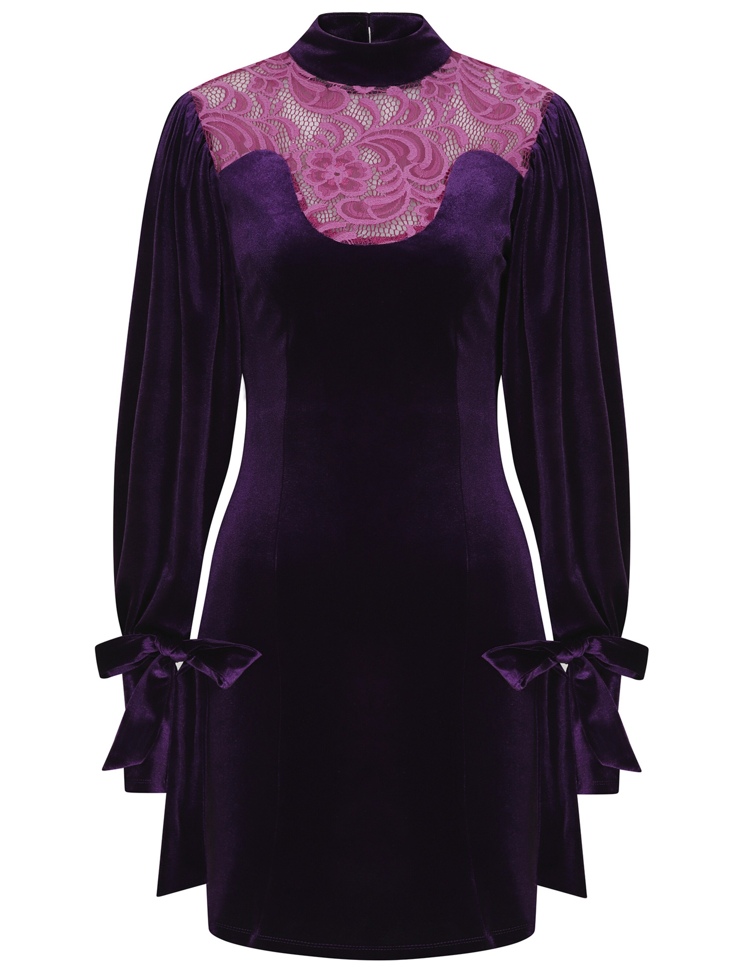 HotSquash Kleid in Lila: Vorderseite