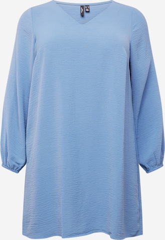 Vero Moda Curve Šaty 'CALVA' - Modrá: predná strana