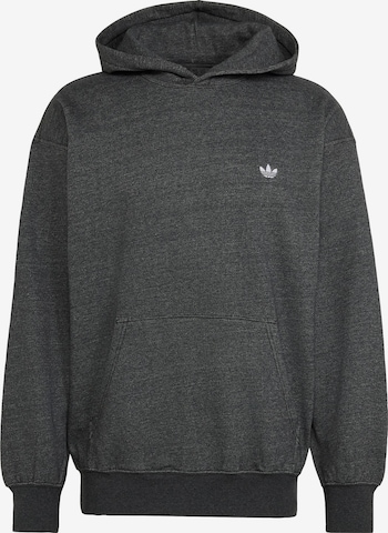 Sweat-shirt 'Trefoil Essentials' ADIDAS ORIGINALS en gris : devant