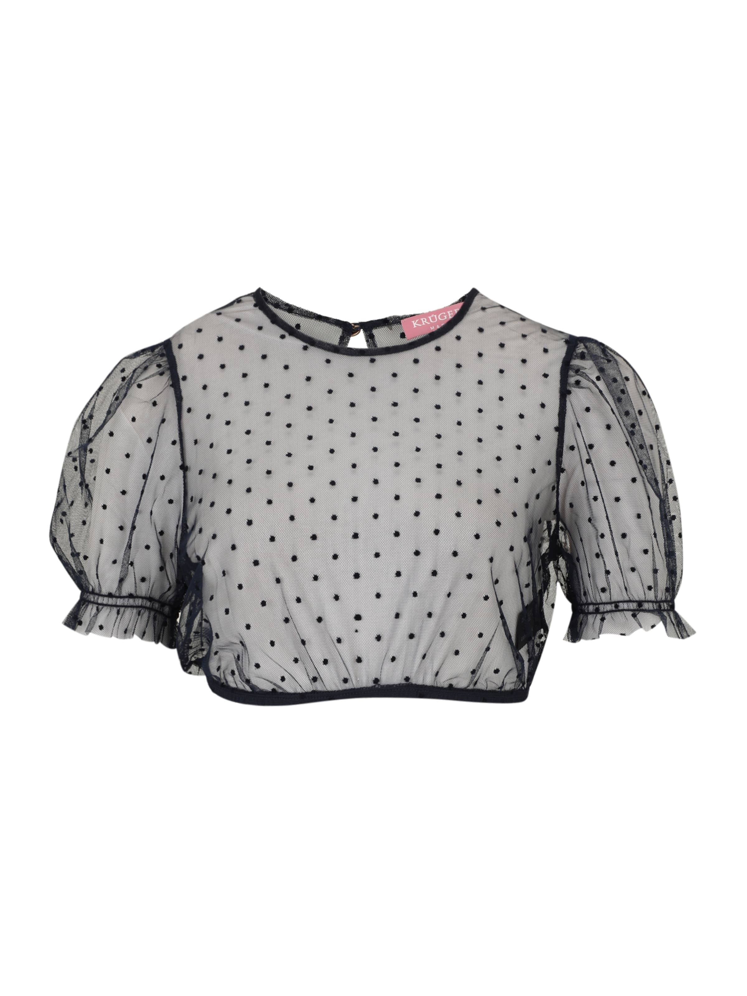 Krüger Madl Traditional Blouse in Blue: front