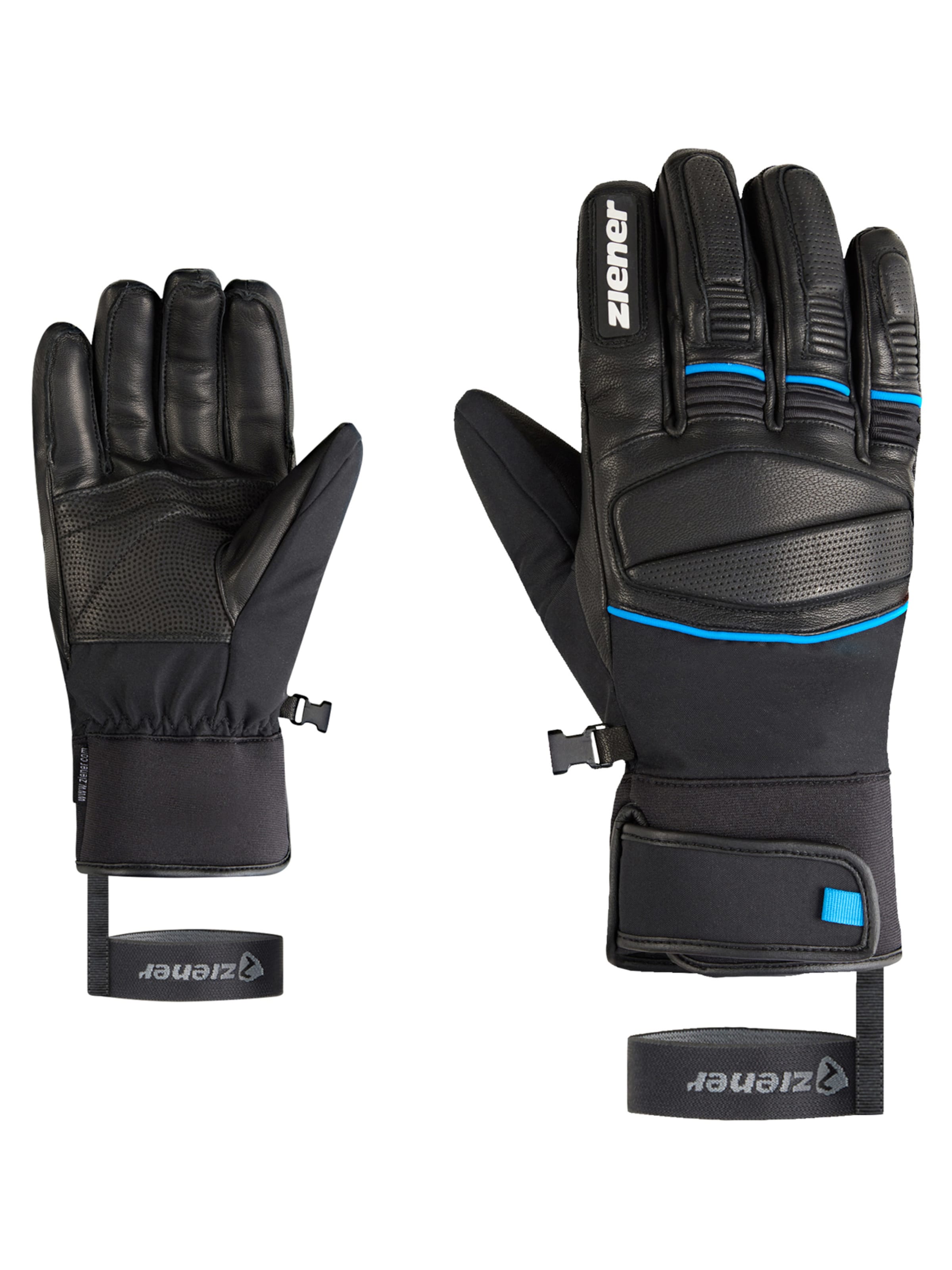 ZIENER Athletic Gloves 'Gomin' in Black: front