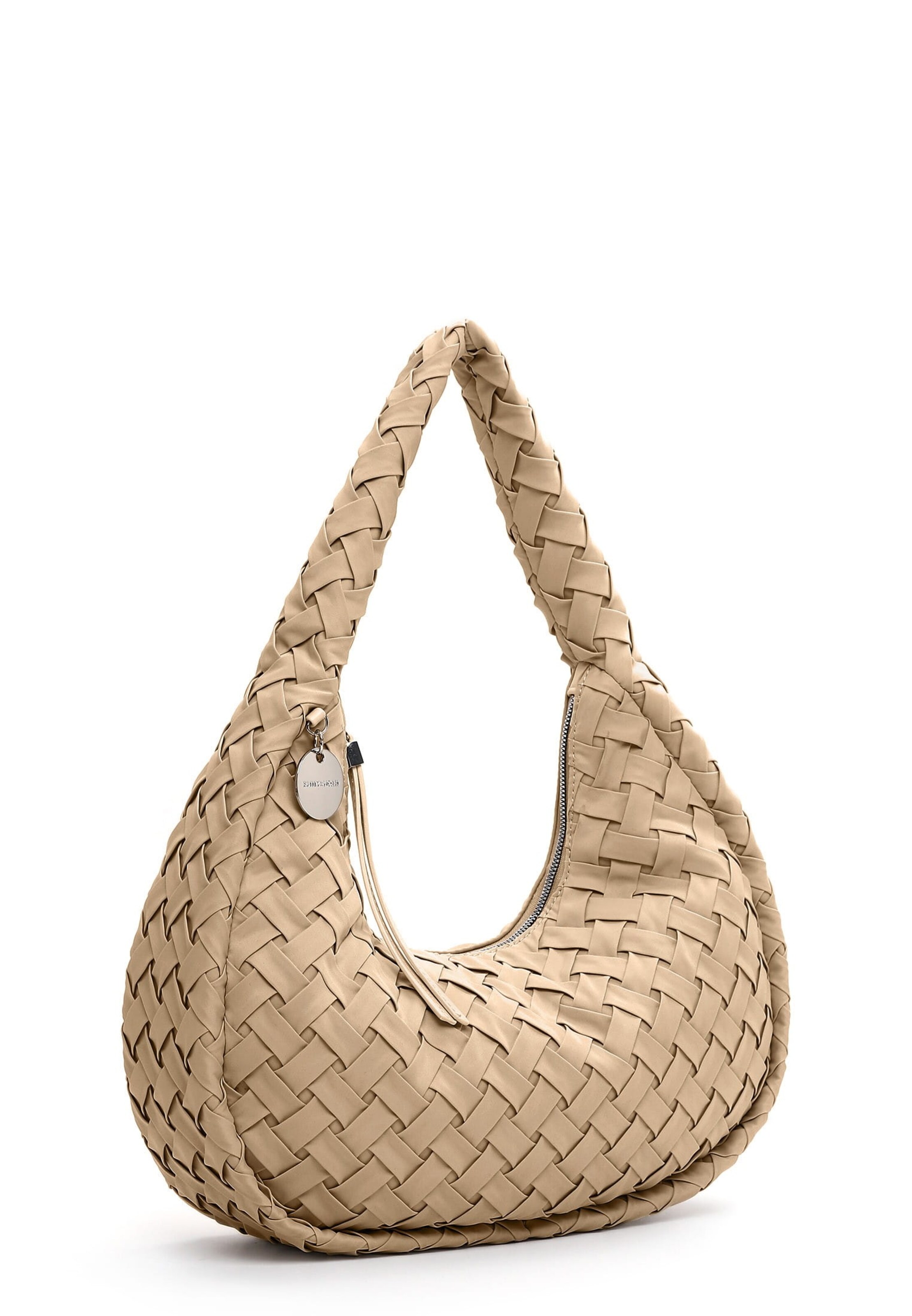 Poche ventrale 'Erna' Emily & Noah en beige