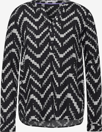 CECIL Bluse in Schwarz: Vorderseite