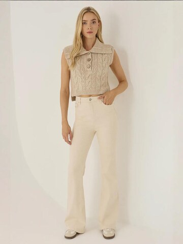 Pull-over Hiccup en beige