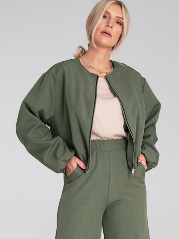Figl Between-Season Jacket 'M1198' in Green