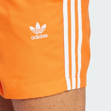 ADIDAS ORIGINALS Plavecké šortky - oranžová