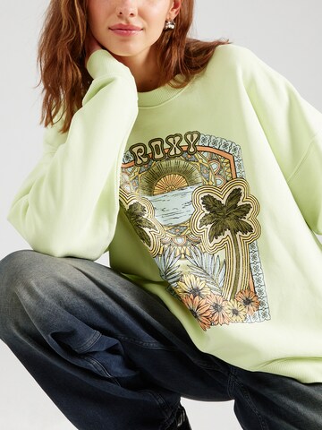 ROXY Sweatshirt in Grün