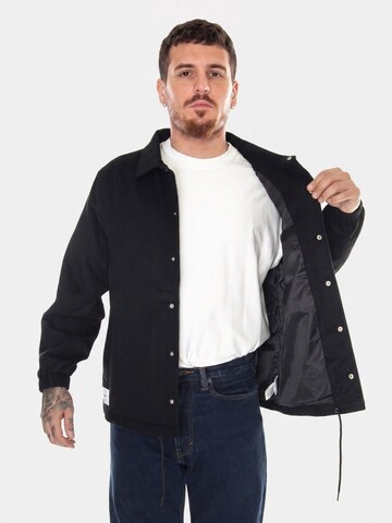 NEW ERA Übergangsjacke 'MLB Coaches'‌‌‌‌‌‌‌‌‌‌ in Schwarz