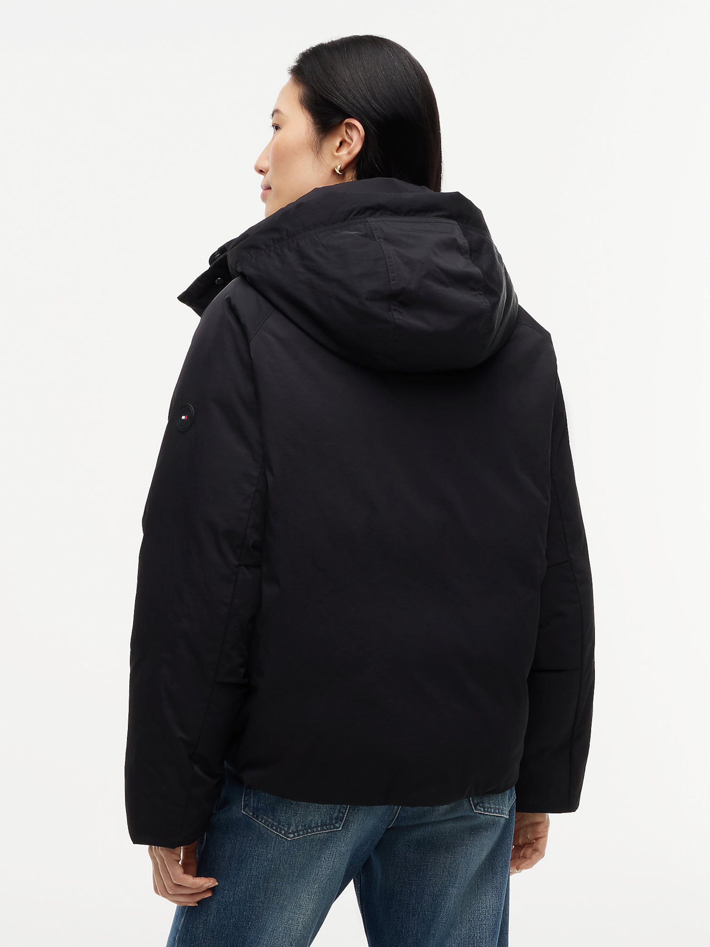 TOMMY HILFIGER Winterjas in Zwart