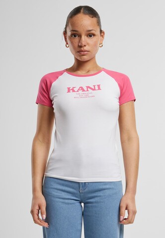 Karl Kani Shirt in Wit: voorkant