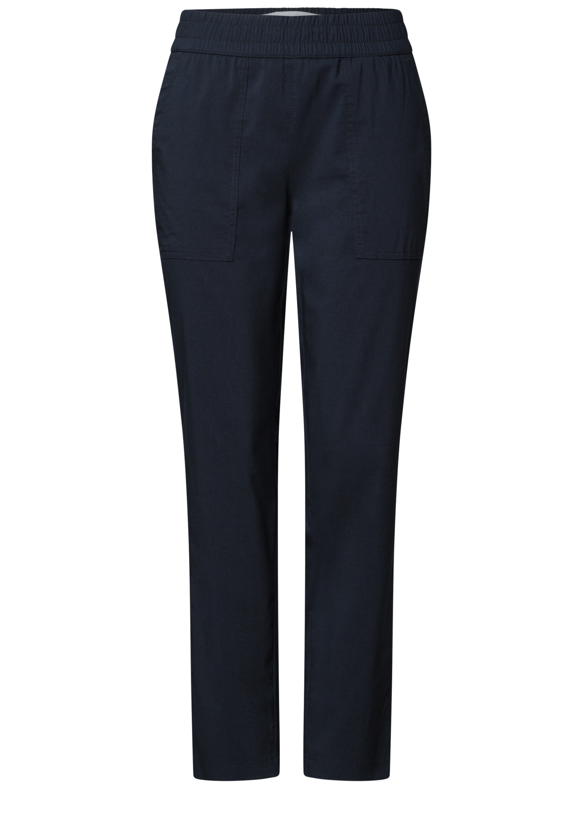 STREET ONE Slimfit Hose in Blau: Vorderseite